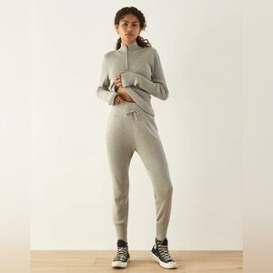 ADAY // SIZE MED // Cozy Cool Pants - Pepper // NWOT // Retail $200